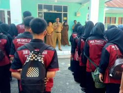 Kepala UPT SMKN 7 Jeneponto Lepas Siswa PKL Angkatan 2024/2025.