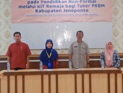 Kepala Bappeda Resmi Membuka Pelatihan Kecakapan Hidup bagi Tutor PKBM Jeneponto, ini Harapannya…