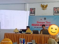SMAN 1 Jeneponto Berbenah untuk Persiapan Akreditasi 2022