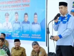 Dihadapan Bupati dan Wakil Bupati Jeneponto, Ketum DPD BKPRMI Sampaikan progress Prestasi yang Diraihnya