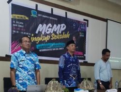 Tingkatkan Kompetensi Literasi dan Numerasi, UPT SMPN 9 Binamu Gelar MGMP Level Satuan Pendidikan tentang Asesmen Pembelajaran Mendalam