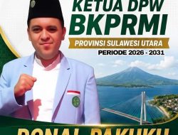Buah Kaderisasi BKPRMI, Donal Pakuku Pimpin DPW Sulut Lima Tahun ke Depan